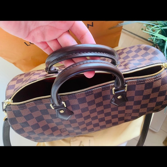 Louis Vuitton crossbody bag Speedy 35 - Picture 2 of 8